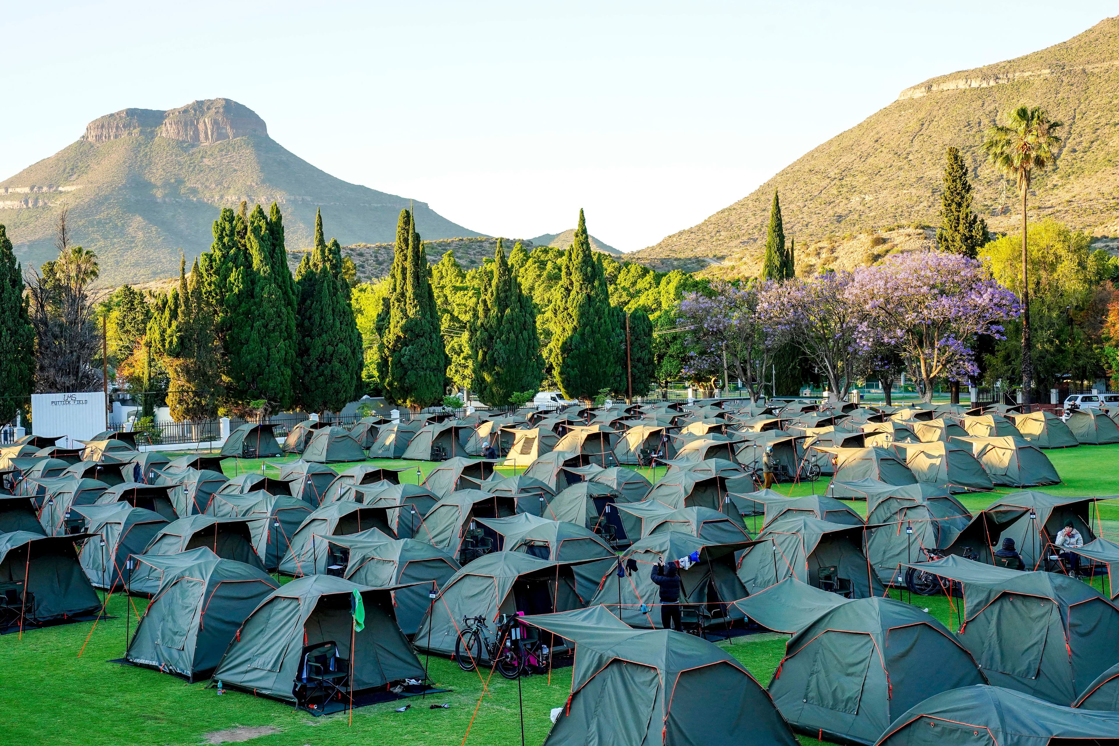 Pre-Event Tented Village